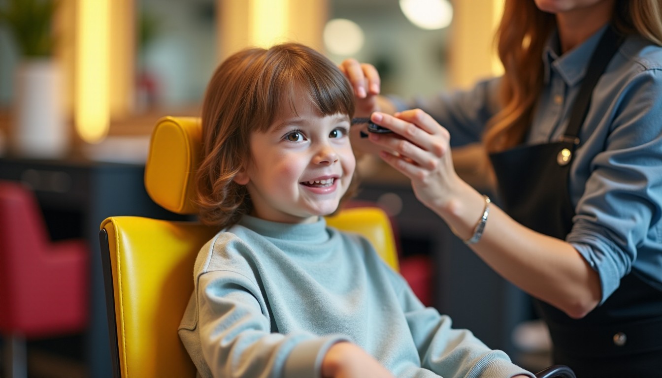 Fryzjer dziecięcy – jak przygotować dziecko na pierwsze strzyżenie?