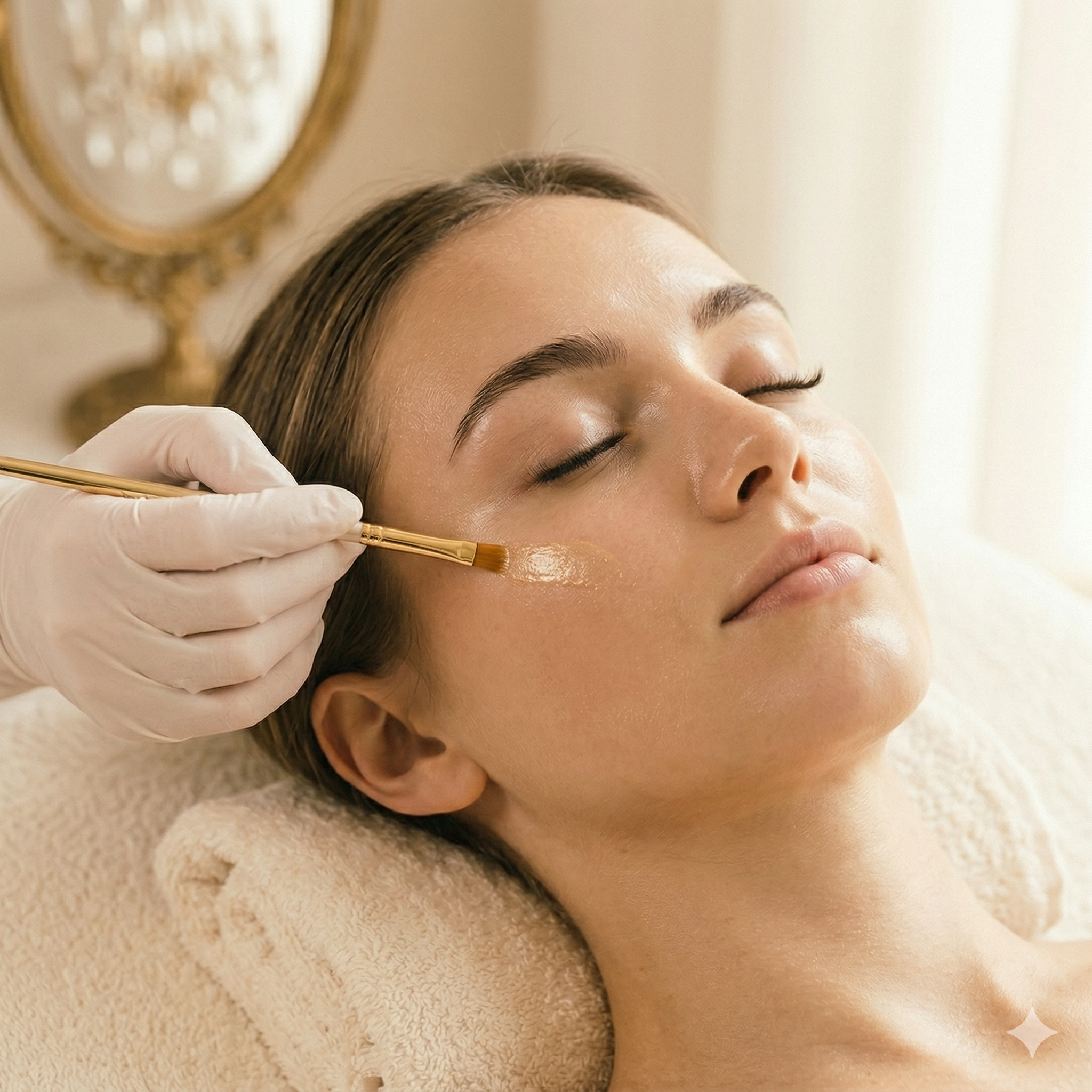 Zabiegi kosmetyczne — pielęgnacja twarzy